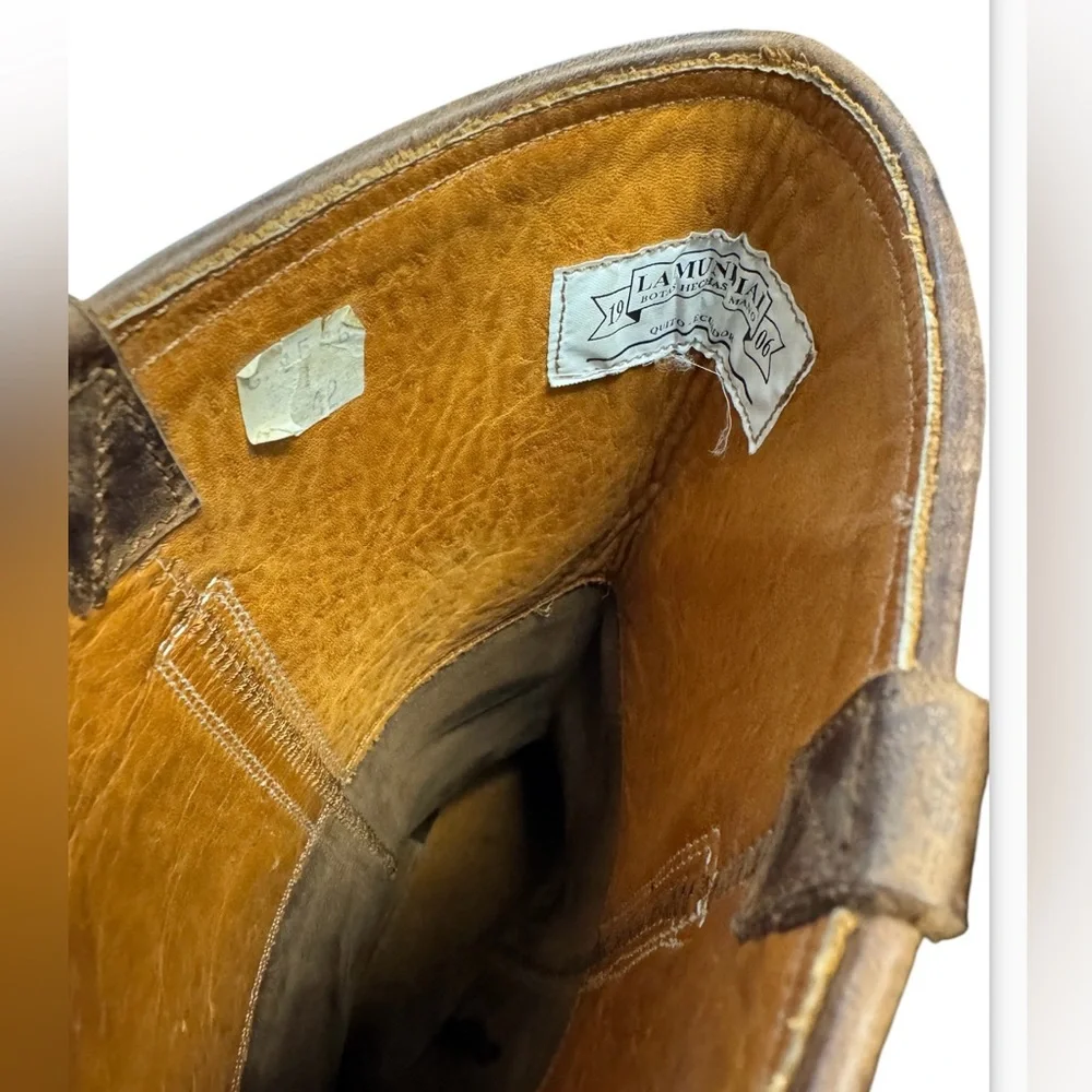 La Mundial Custom Made English Riding Boots Size 42